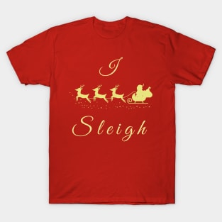 I Sleigh T-Shirt